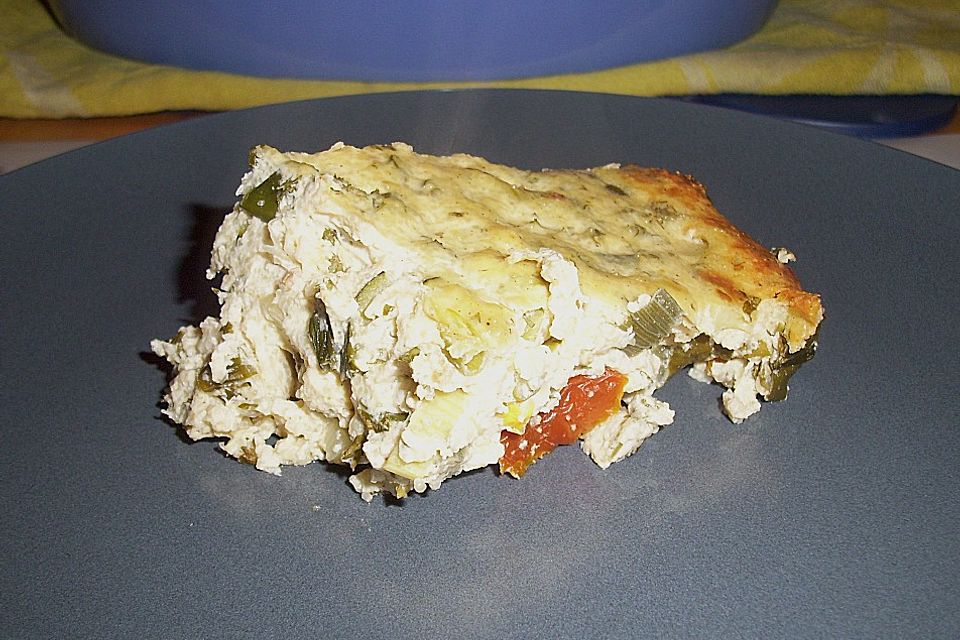 Gemüse-Quark-Kuchen