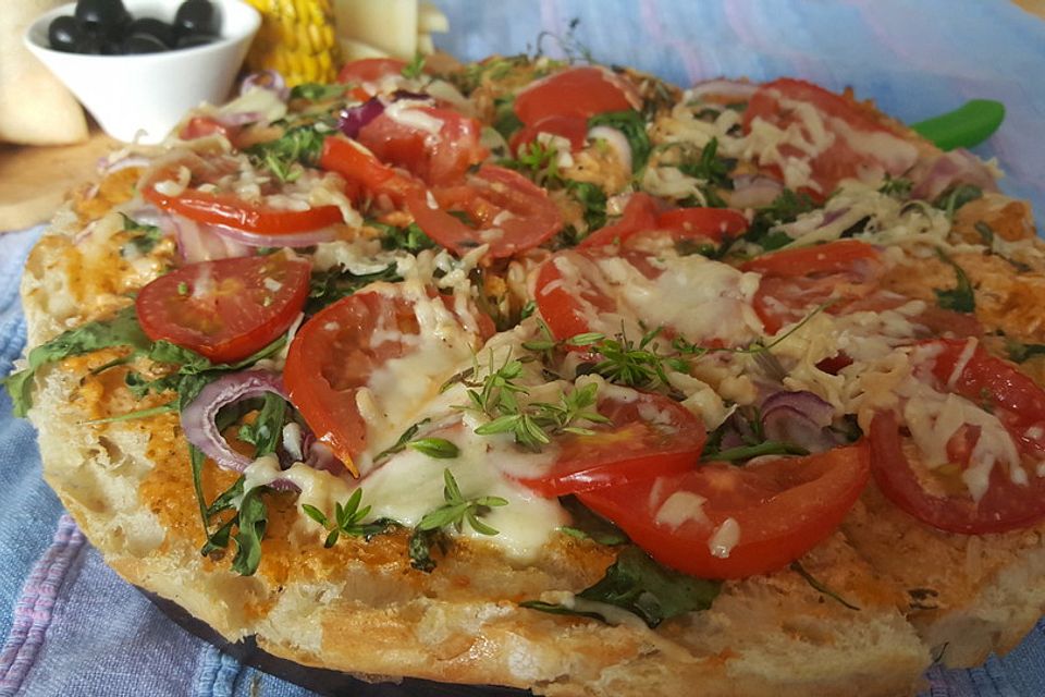 Fladenbrotpizza