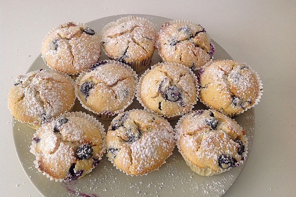 Blaubeer-Muffins