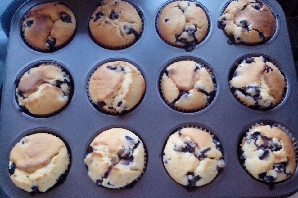 Blaubeer-Muffins