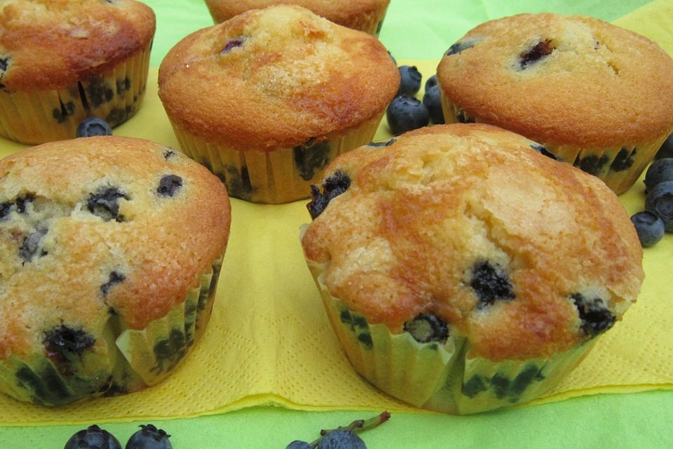 Blaubeer-Muffins