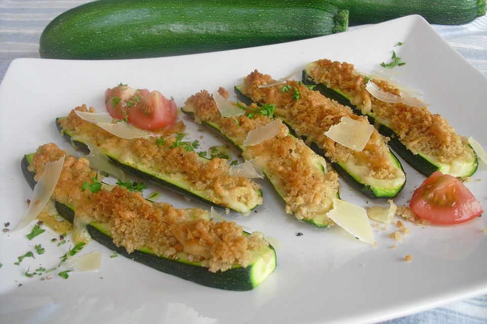 Zucchini gegrillt