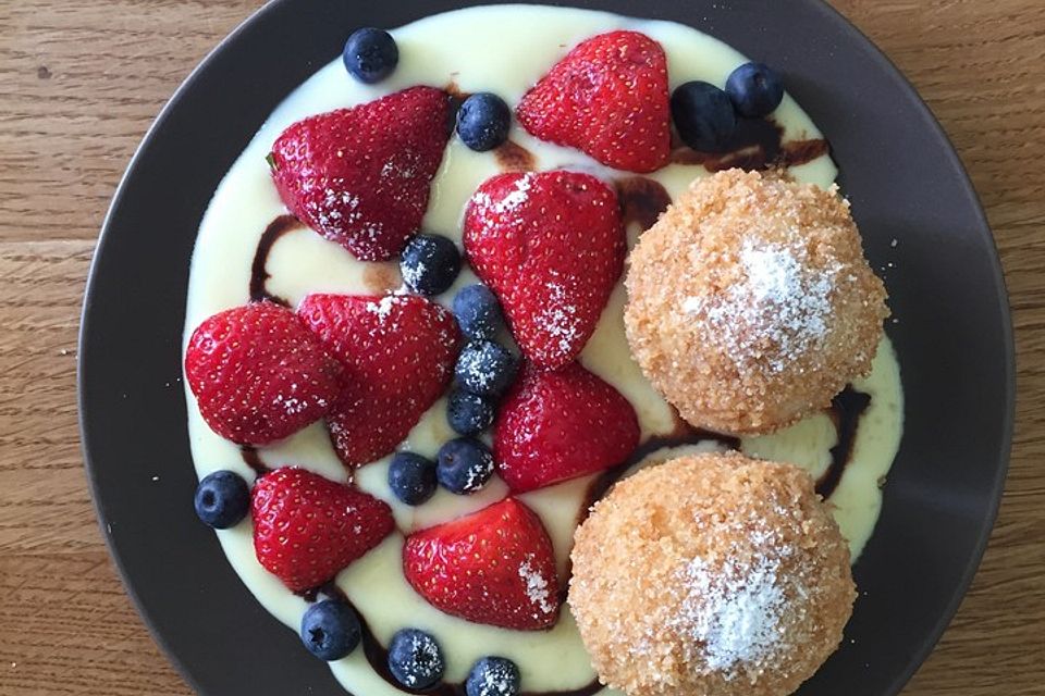 Lavendulas Topfenknödel