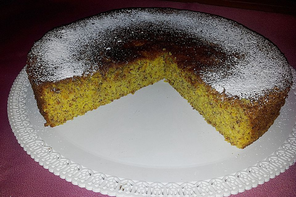 Orangen-Mandel-Kuchen