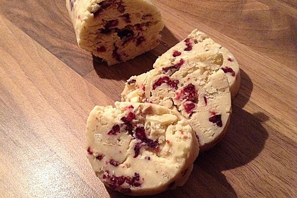 White Chocolate & Cranberry Cookies