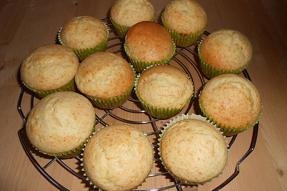 Weiße Vanille-Muffins