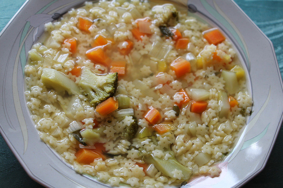 Superleckere Gemüsesuppe