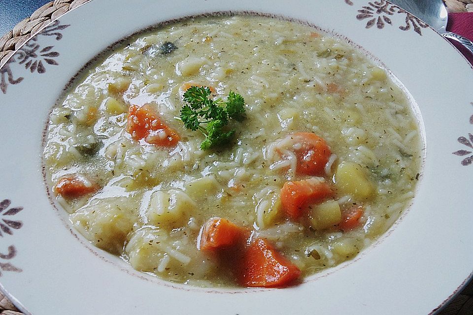 Superleckere Gemüsesuppe