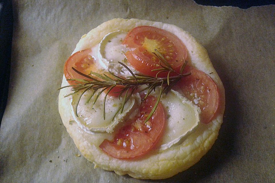 Tomaten-Ziegenkäse Tarte