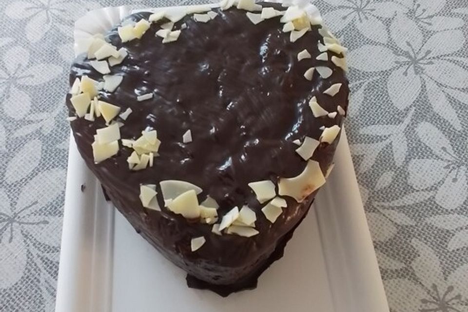 Einfacher Herzkuchen