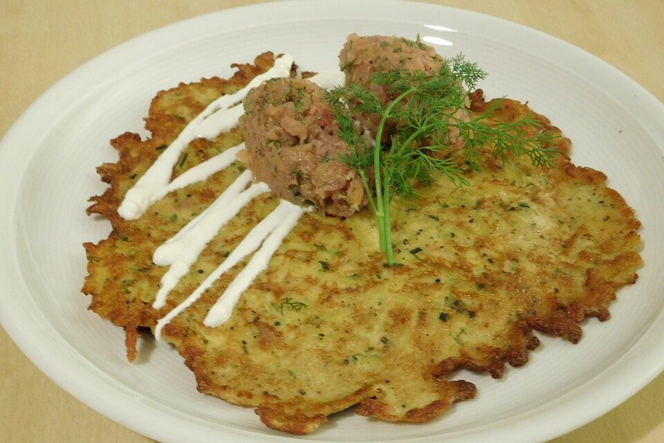 Kartoffel-Rösti mit Apfelchutney