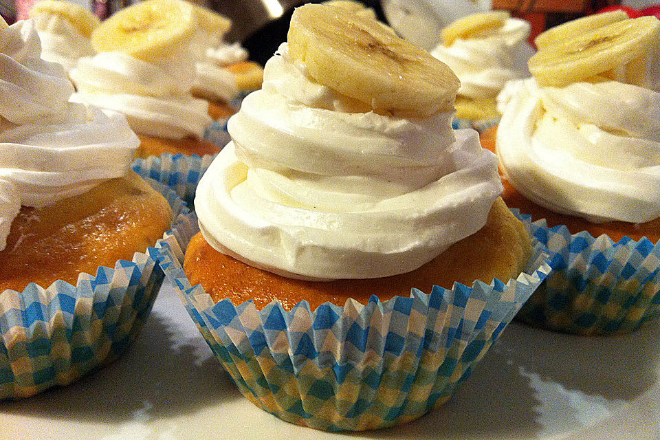 Vanille-Banane Muffins