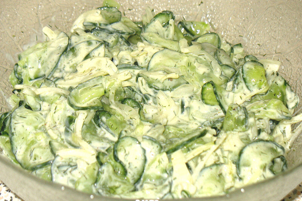 Dill-Gurken-Salat