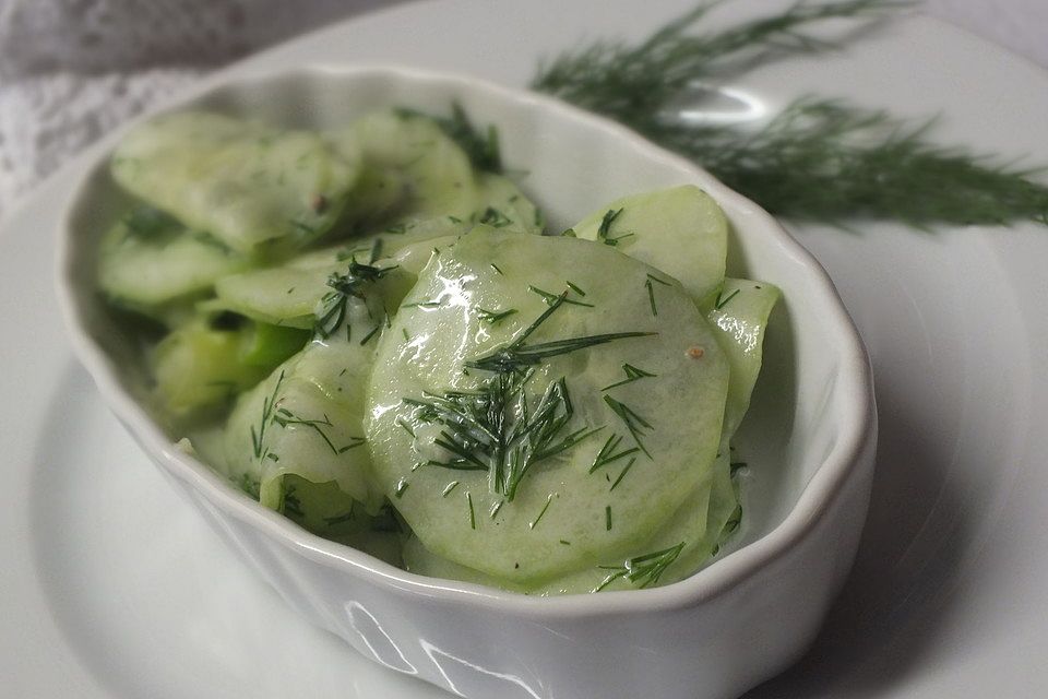 Dill-Gurken-Salat