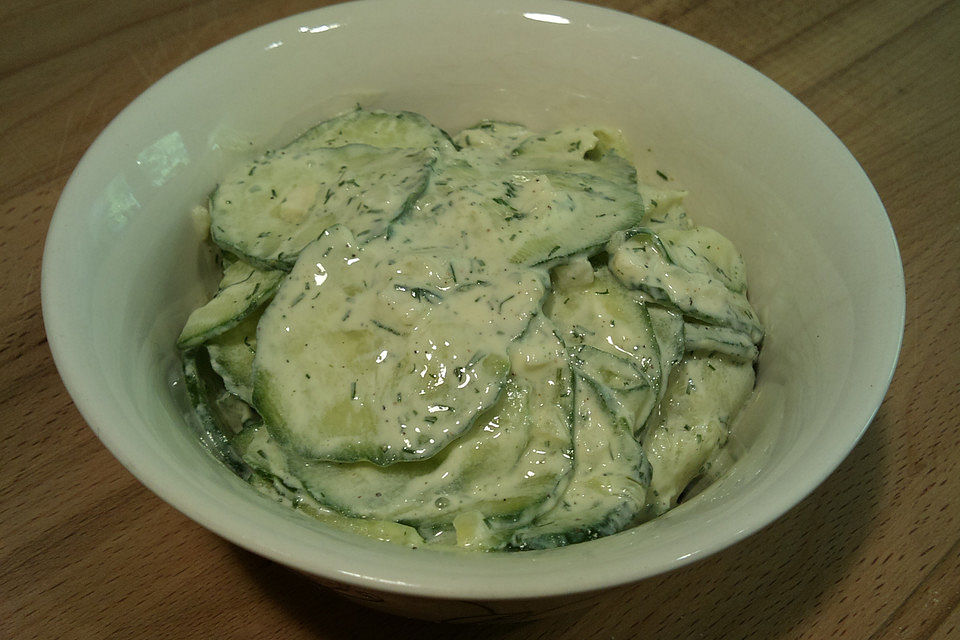 Dill-Gurken-Salat