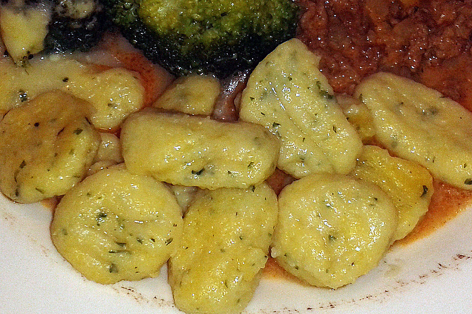 Kräutergnocchi