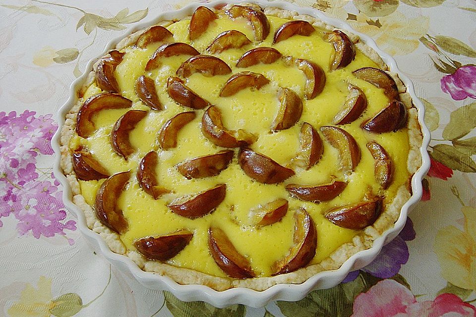 Französische Zwetschgen-Tarte