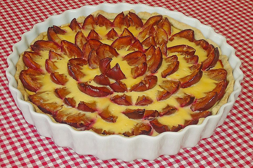 Französische Zwetschgen-Tarte