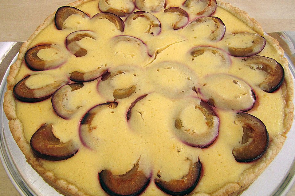 Französische Zwetschgen-Tarte