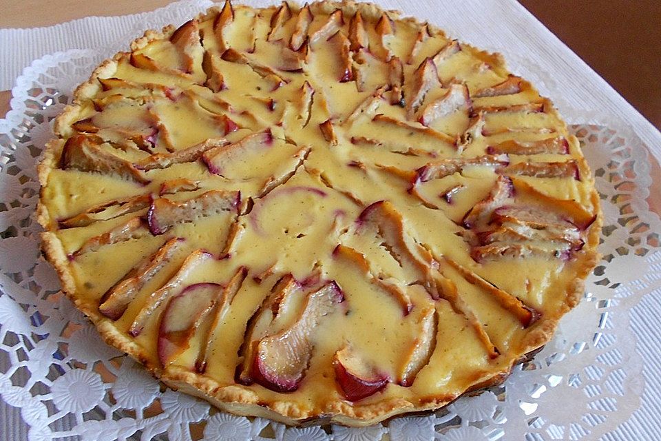 Französische Zwetschgen-Tarte