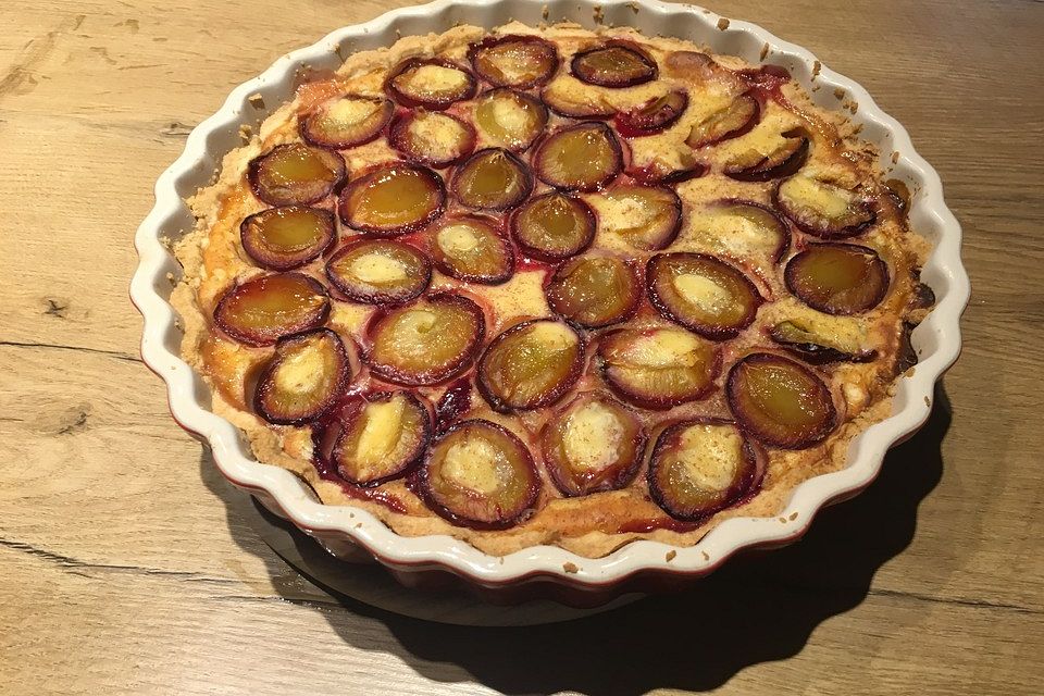 Französische Zwetschgen-Tarte