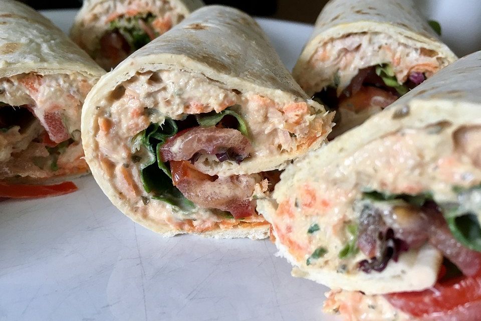 Thunfisch Wraps