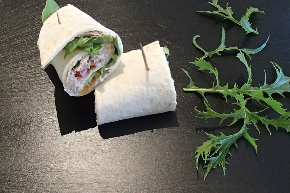 Thunfisch Wraps