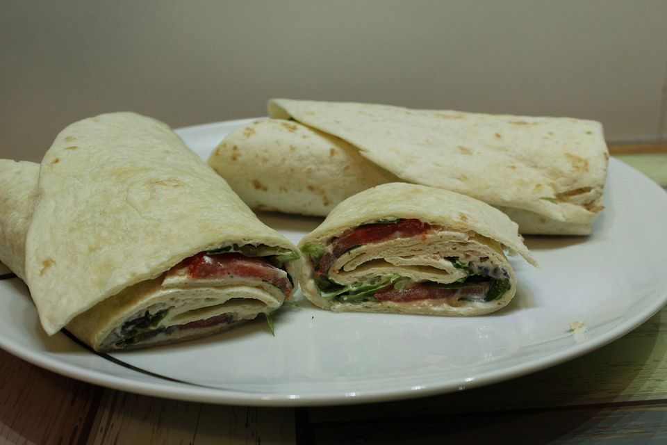 Thunfisch Wraps