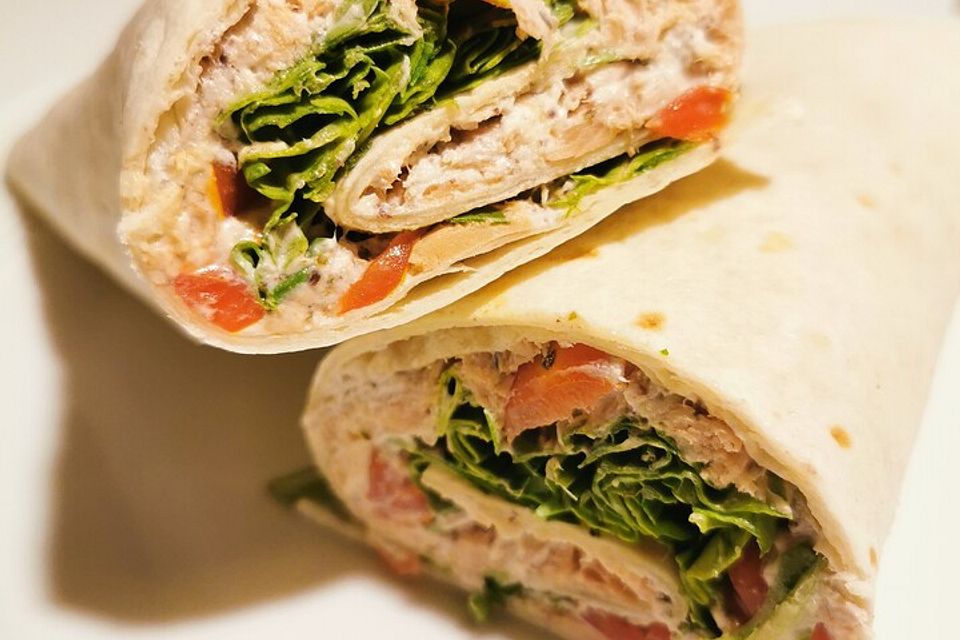 Thunfisch Wraps