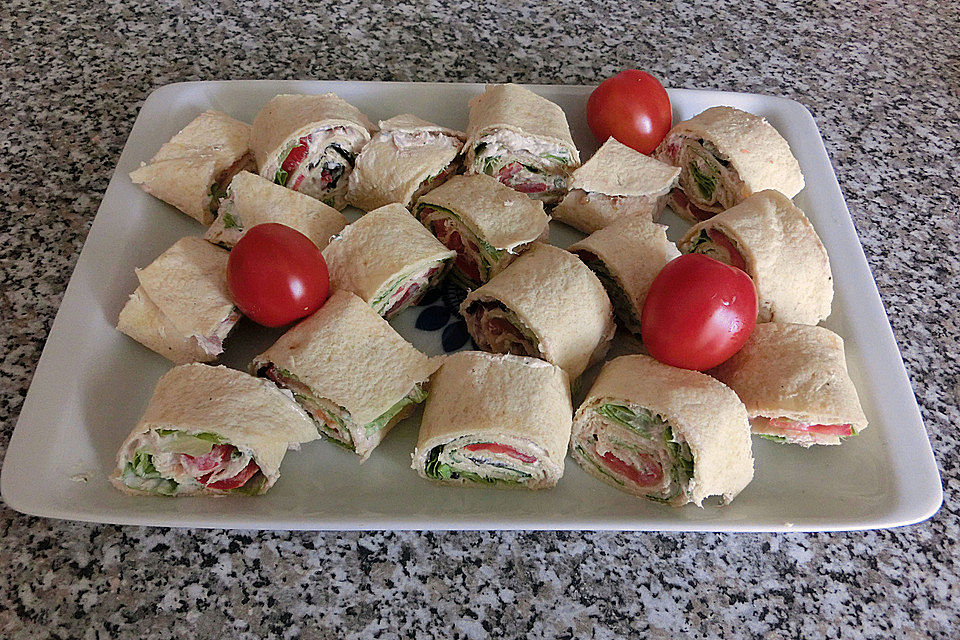 Thunfisch Wraps