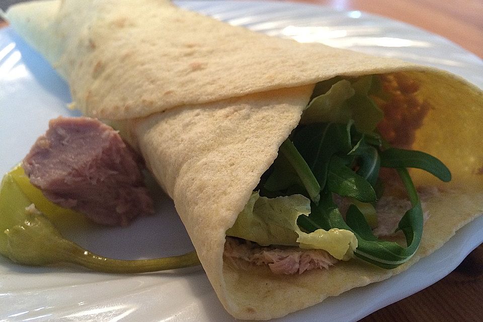 Thunfisch Wraps