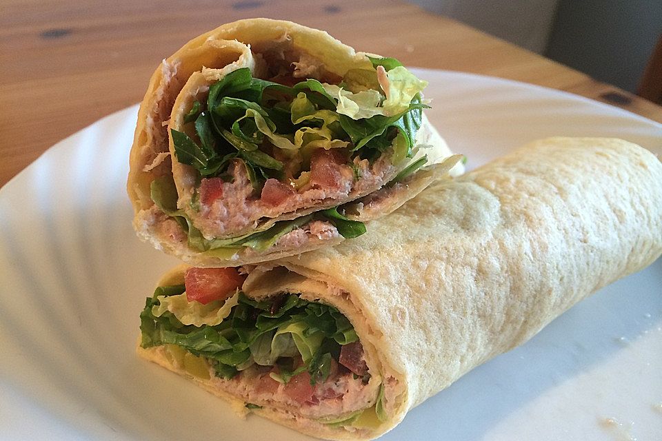 Thunfisch Wraps