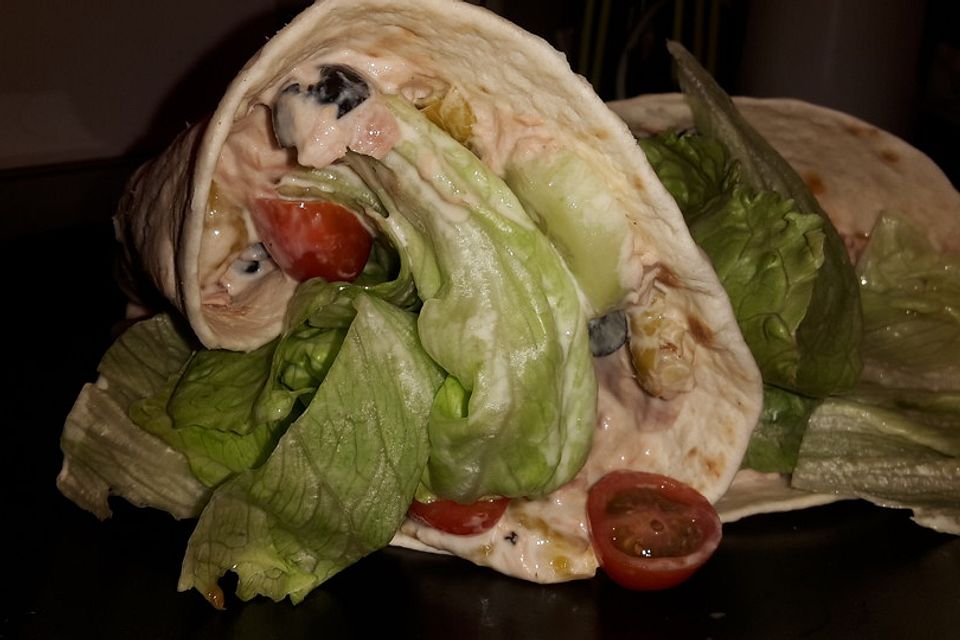 Thunfisch Wraps