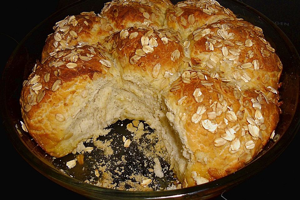 Honig-Haferflocken-Brot