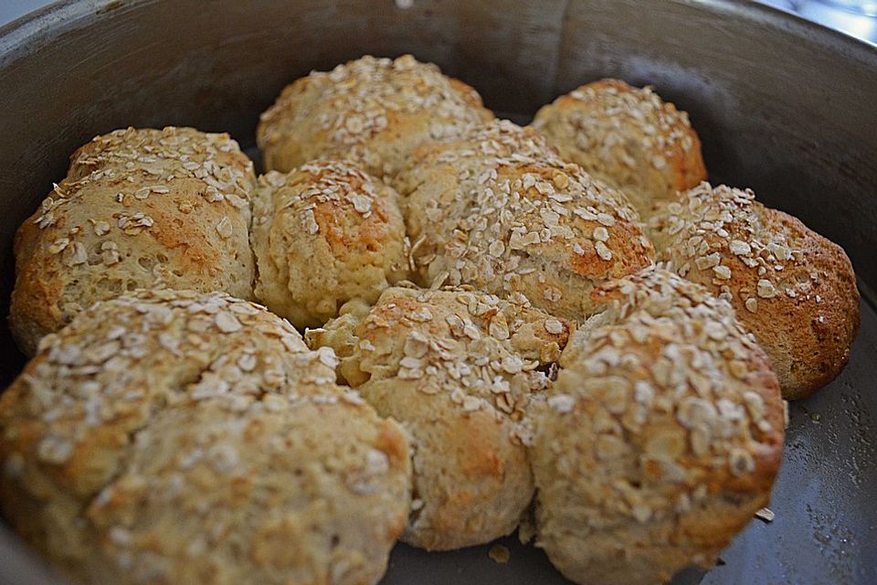 Honig-Haferflocken-Brot