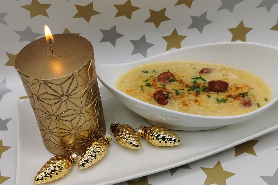 Sahne-Sauerkrautsuppe