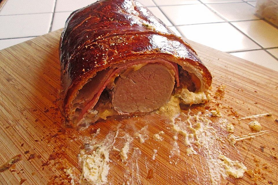 Schweinefilet im Blätterteig