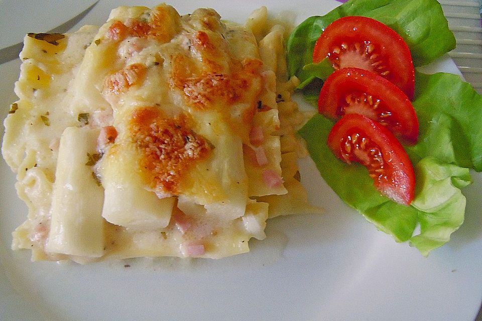 Spargellasagne