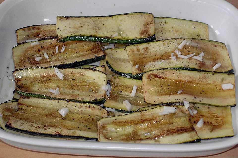 Eingelegte Zucchini