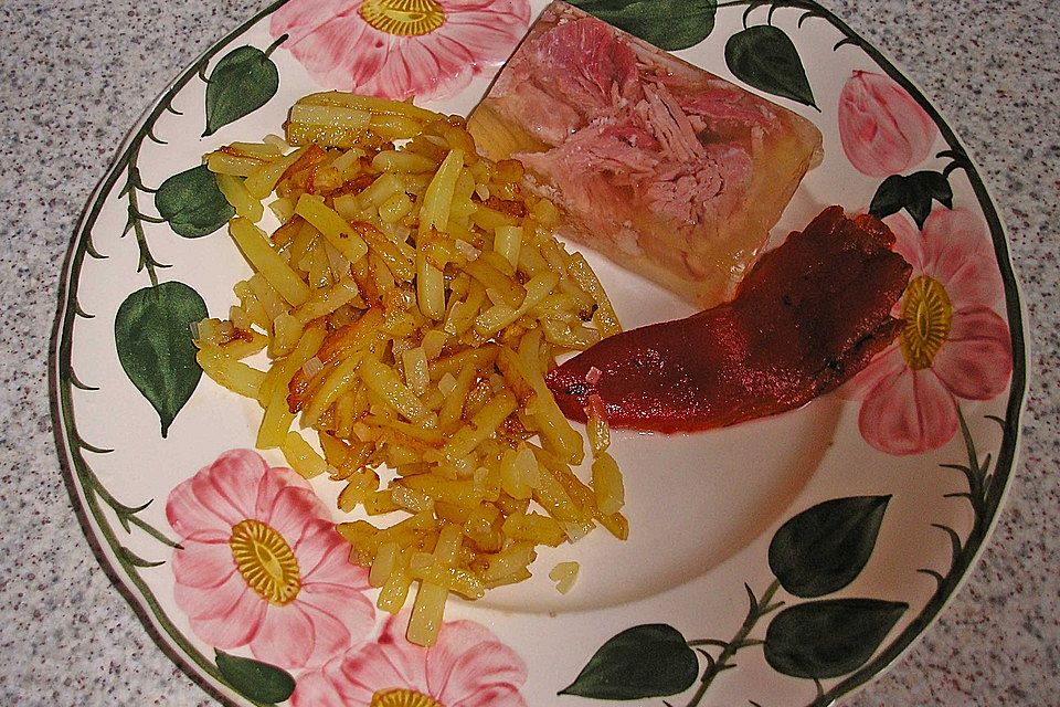 Bratkartoffeln aus rohen Kartoffeln