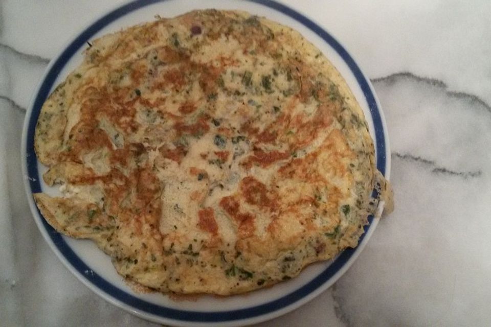 Omelette mit Speck