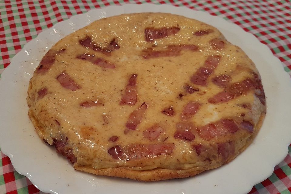 Omelette mit Speck