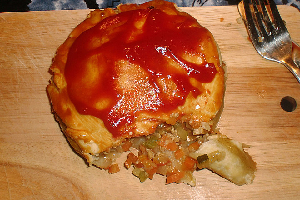 Australian Meat Pie vegetarisch