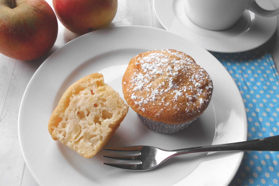 Joghurt-Apfel Muffins