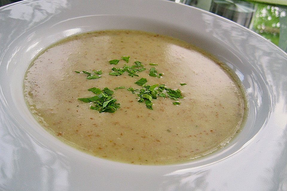 Knoblauchcremesuppe