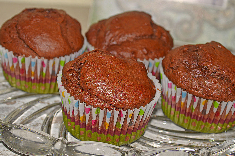 Schoko-Bananen-Muffins