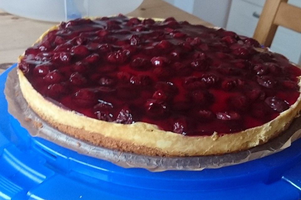 Kirsch-Schmand-Blechkuchen