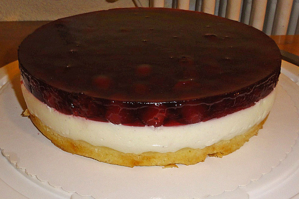 Kirsch-Schmand-Blechkuchen