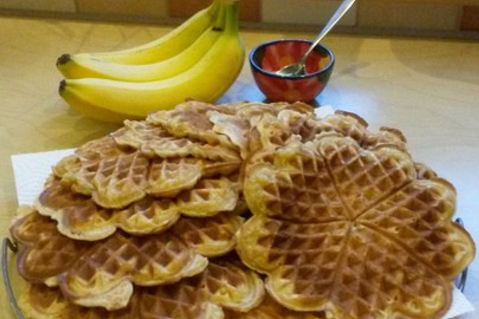 Bananenwaffeln