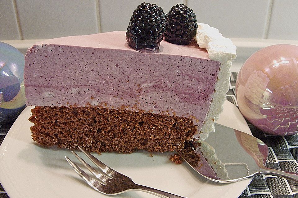 Brombeer-Joghurt-Torte